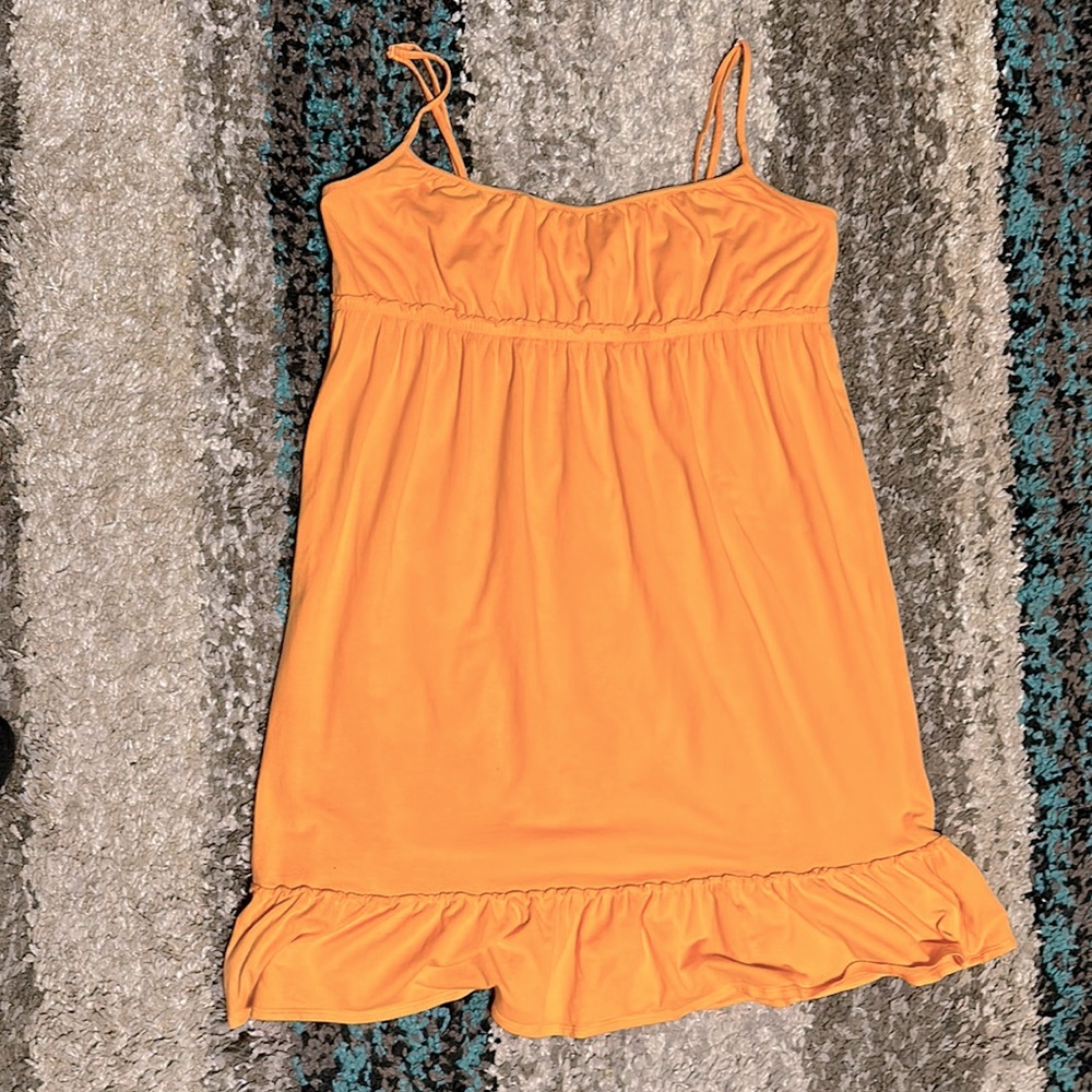 Orange Sundress Sz Large